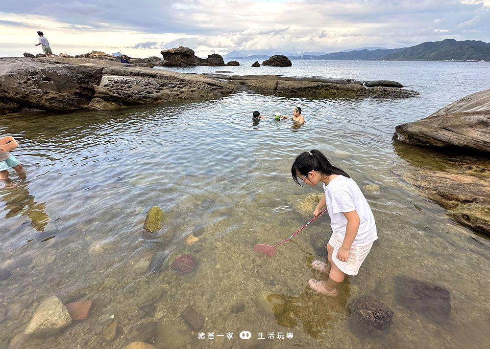 北海岸玩水抓螃蟹地點-龜吼日出亭